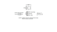Output Connection for Wall Plug-Ins AC Power Supplies (Level VI) (WAU060-2000-G)