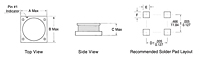 Outline Dimensions - AX97 Series SMD Power Shielded Inductors (AX97-403R3)