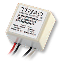 TLD40 Series - 26 Watt (W) Max Constant Current Encapsulated DC/DC Switching Power Supplies