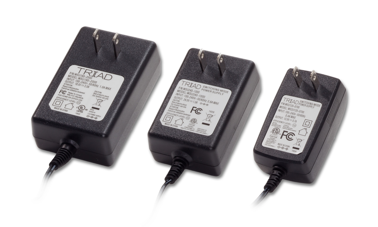 Wall Plug-Ins - Switch Mode Power Supplies On Triad Magnetics