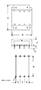 Outline Dimensions - PC Mount Flat Pack™ Power Transformers (FP24-2000)