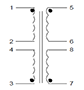 Schematic - PC Mount Flat Pack™ Power Transformers (FP34-340)