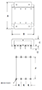 Outline Dimensions - PC Mount Flat Pack™ Power Transformers (FP40-150)