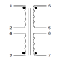 Schematic - PC Mount Flat Pack™ Power Transformers (FP56-425)