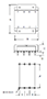 Outline Dimensions - PC Mount Flat Pack™ Power Transformers (FP88-130)