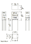 Outline Dimensions - Miniature Impedance Matching Transformers - Red Spec (SP-42)