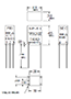 Outline Dimensions - Miniature Impedance Matching Transformers - Red Spec (SP-51)