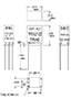 Outline Dimensions - Miniature Impedance Matching Transformers - Red Spec (SP-52)