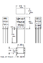 Outline Dimensions - Miniature Impedance Matching Transformers - Red Spec (SP-67)