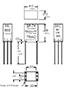 Outline Dimensions - Miniature Impedance Matching Transformers - Red Spec (SP-74)