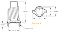 Outline Dimensions - High Current Rod Core Inductor (FIRCH-1)